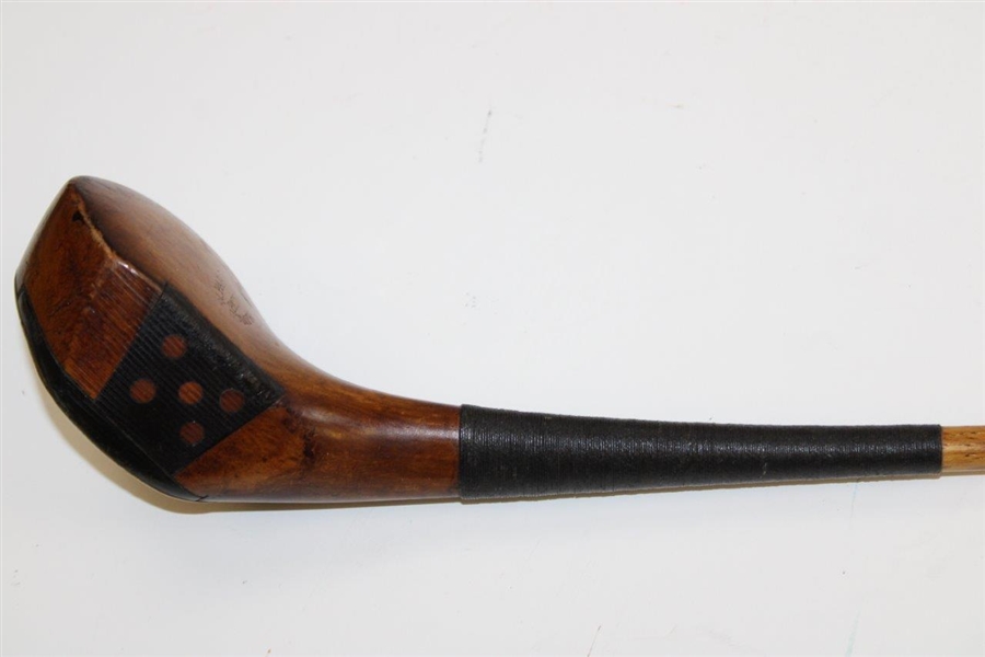 Willie Park Jr. Patent Brassie Wood with Face Insert