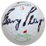 Gary Player Signed Masters Logo Slazenger 3 Golf Ball JSA ALOA