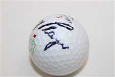 Gary Player Signed Masters Logo Slazenger 3 Golf Ball JSA ALOA