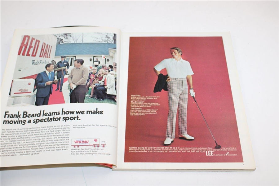 1973 US Open at Oakmont Country Club Official Program