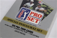 PGA Tour Pro Set Box of 100 Cards