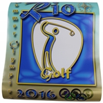 2016 Summer Olympics In Rio Golf Poster
