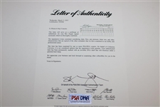 Ben Hogan Signed Masters Scorecard PSA #Y05004