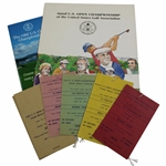 1982 US Open At Pebble Beach Tickets, Booklet, Guide & Program