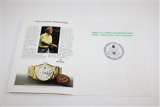 1982 US Open At Pebble Beach Tickets, Booklet, Guide & Program