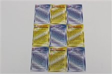 Four (4) Uncut Sports Illustrated For Kids Card Sheets Inc. Annika Sorenstam Rookie, Karrie Webb, Nick Price & Marisa Brena