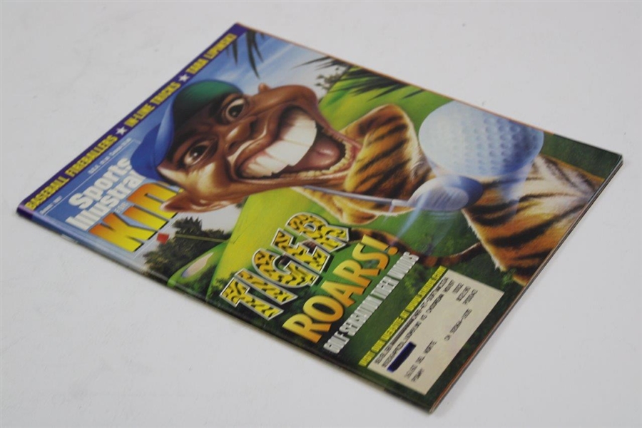 1997 Sports Illustrated For Kids 'Tiger Roars' August Issue 