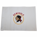 Seminole Golf Club Embroidered White Golf Flag