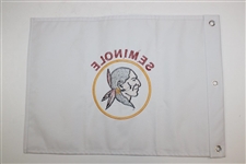 Seminole Golf Club Embroidered White Golf Flag