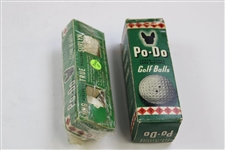 Two (2) Sleeves Of Po-Do Tough Cover Golf Balls