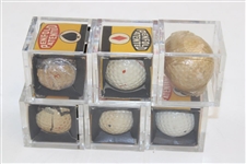 Six (6) Penfold Patented Golf Balls