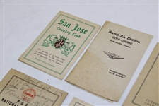 Lot of Ten (10) Assorted Vintage Scorecards