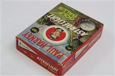 Paul Harney Astroflight Box With 12 Assorted Balls Inside
