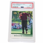 Tiger Woods 2001 Upper Deck Golf Card PSA Graded 9 #66986719