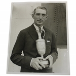 Tommy Armour Receiving The 1931 British Open Trophy Wire Photo