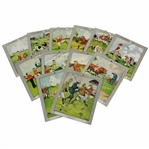 Lot of 12 The Snappy Foursome Illustrations By Tony Sarg