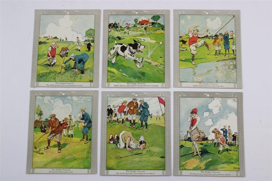 Lot of 12 'The Snappy Foursome' Illustrations By Tony Sarg