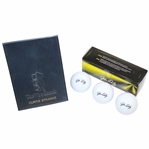 Curtis Strange TPC Woodlands Scorecard Holder w/Sleeve John Daly Signature Golf Balls