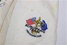 Squeeky Medlen Pro-Caddie Tournament Shirt w/Two (2) Ryder Cup European Team Polos