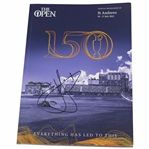 Champion Cam Smith Signed The 150th Open at St. Andrews Official Program JSA #AJ29374