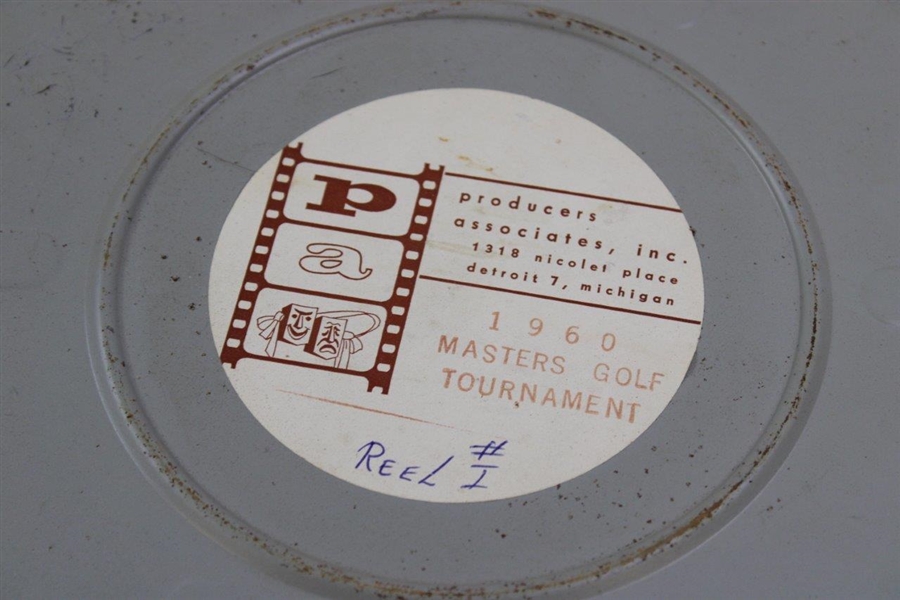 1960 Masters Tournament Reels Set Of 2 In Case Palmer
