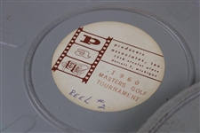 1960 Masters Tournament Reels Set Of 2 In Case Palmer