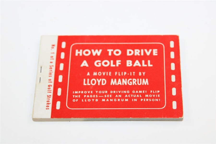 1955 Lloyd Mangrum – How To Drive A Golf Ball Flicker Book