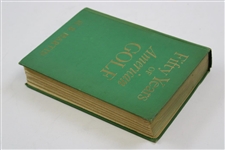 1936 'Fifty Years Of American Golf' 1st Edition Book by H.B. Martin