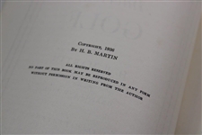 1936 'Fifty Years Of American Golf' 1st Edition Book by H.B. Martin