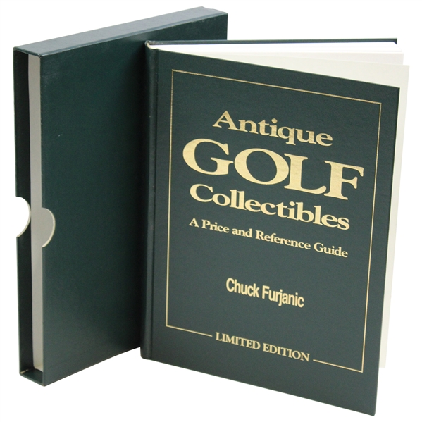 1997 'Antique Golf Collectibles' 1st Ed Book by Chuck Furjanic - #91/250 
