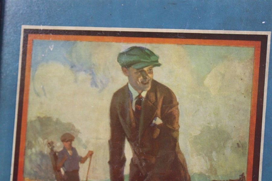 c.1910 Simon Ackerman Clothes Chromolith Ad by Artist Leon Loughridge - Framed