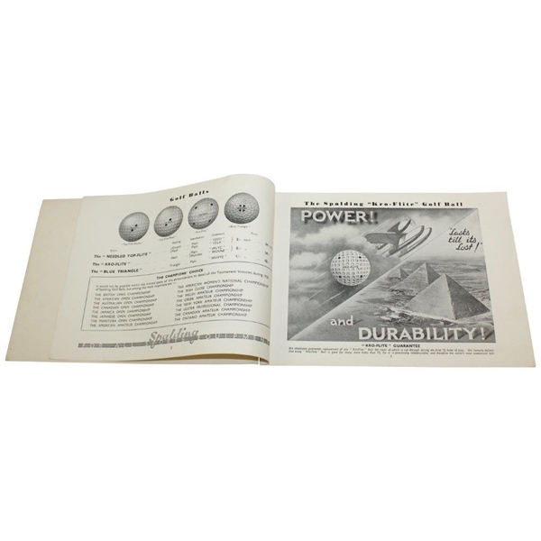 1936 Spalding Golf Catalogue (Summer Section) - Uk Golf Equipment, Accessories & Pricing