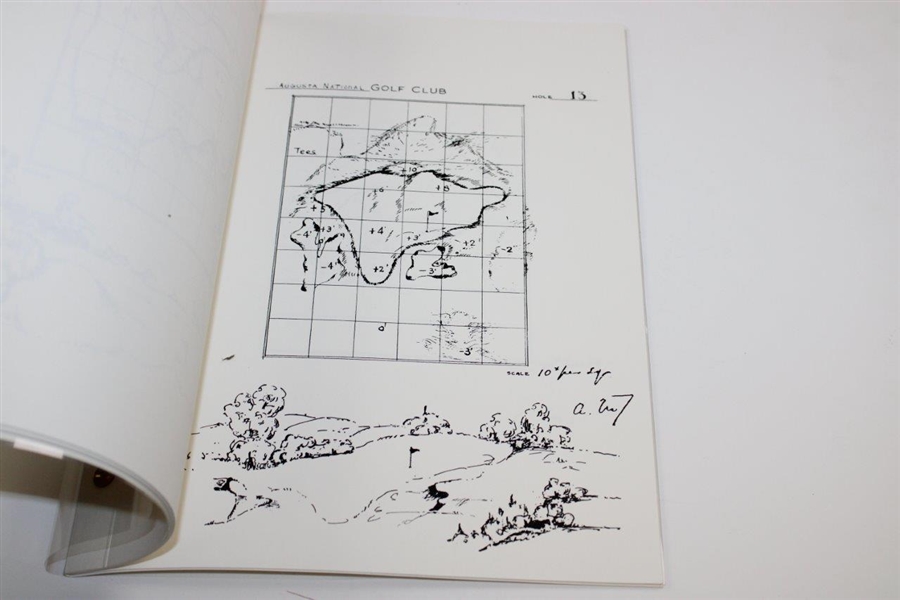 Ltd Ed 'Augusta Greens' #64/100 First Edition Booklet - Alister Mackenzie