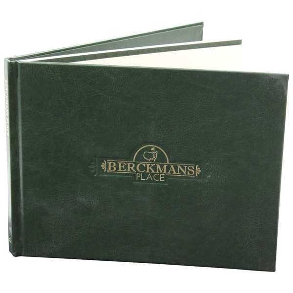 Augusta National Berckman Place Book with Deluxe Box/Slipcase - Seldom Seen