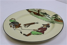 Circa 1900 “All Fools Are Not Knaves” Royal Doulton Plate