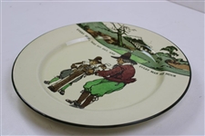 Circa 1900 “Every Dog Has His Day” Royal Doulton Plate