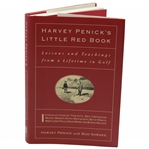 Harvey Penick & Bud Shrake Signed Harvey Penicks Little Red Book 1st Ed JSA ALOA