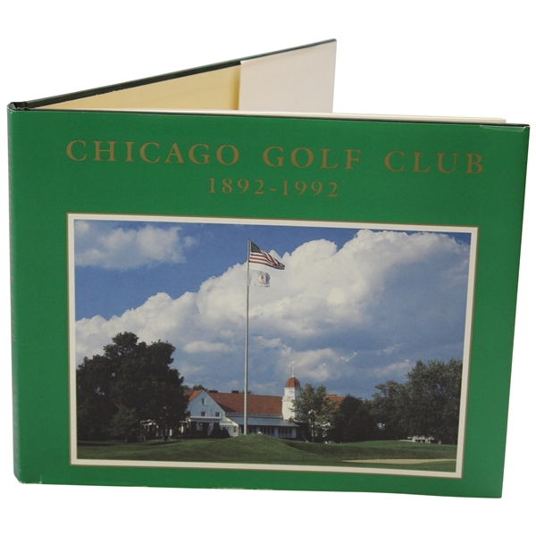Chicago Golf Club 1892-1992' 1st Edition Book