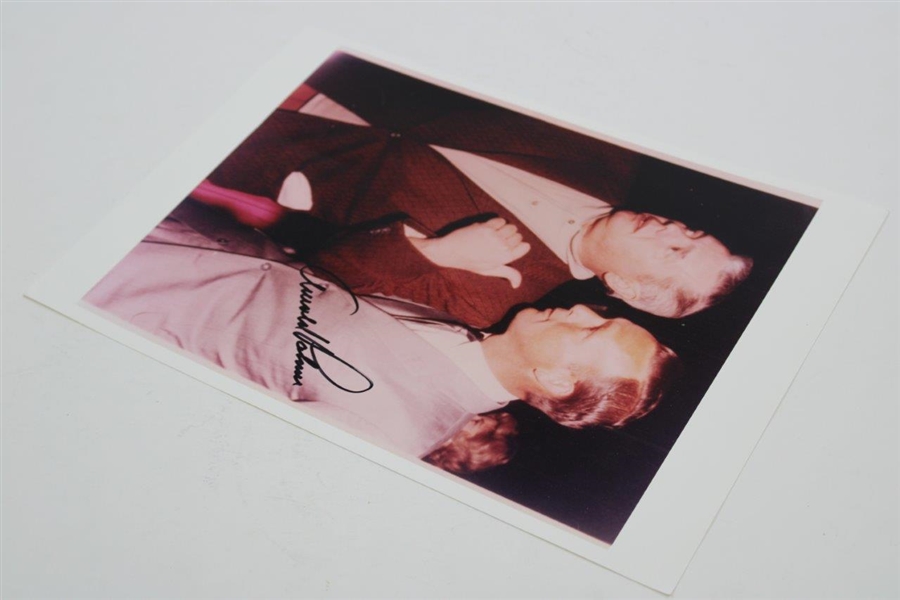 Arnold Palmer Signed Photograph with Desi Arnaz JSA ALOA