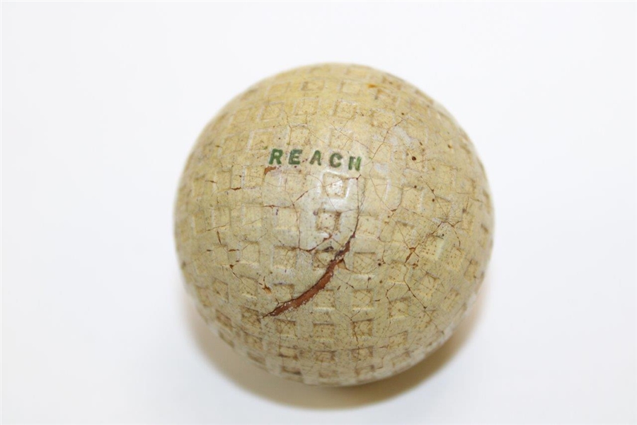 Circa 1930 A.J. Reach Co. Eagle Mesh Golf Ball