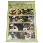 Palmer, Nicklaus, Watson, Player & others Signed 2006 Wendys Champions Skins Game Poster JSA ALOA