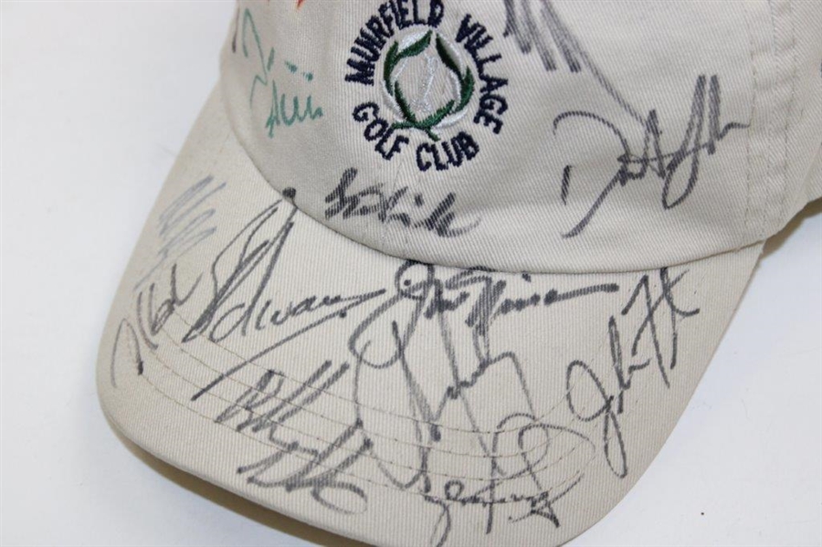 Nicklaus, Mickelson, Johnson, McIlroy & Others Signed Muirfield Village Golf Club Hat JSA ALOA