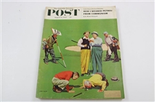 Three (3) The Saturday Evening Post From August 6th 1955, July 8th 1961, & April 25th 1959