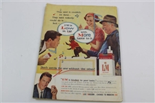 Three (3) The Saturday Evening Post From August 6th 1955, July 8th 1961, & April 25th 1959