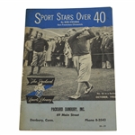 Sports Stars Over 40 Booklet by Bob Stevens