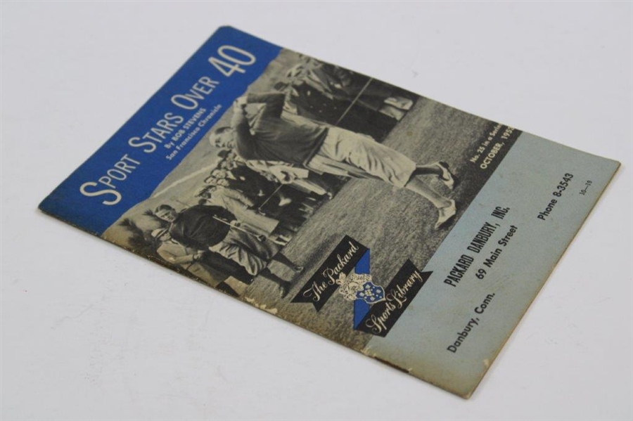 Sports Stars Over 40' Booklet by Bob Stevens
