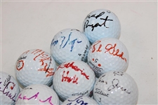 Ken Venturi & 30 Thirty (30) Miscellaneous Signed Signed Golf Balls JSA ALOA
