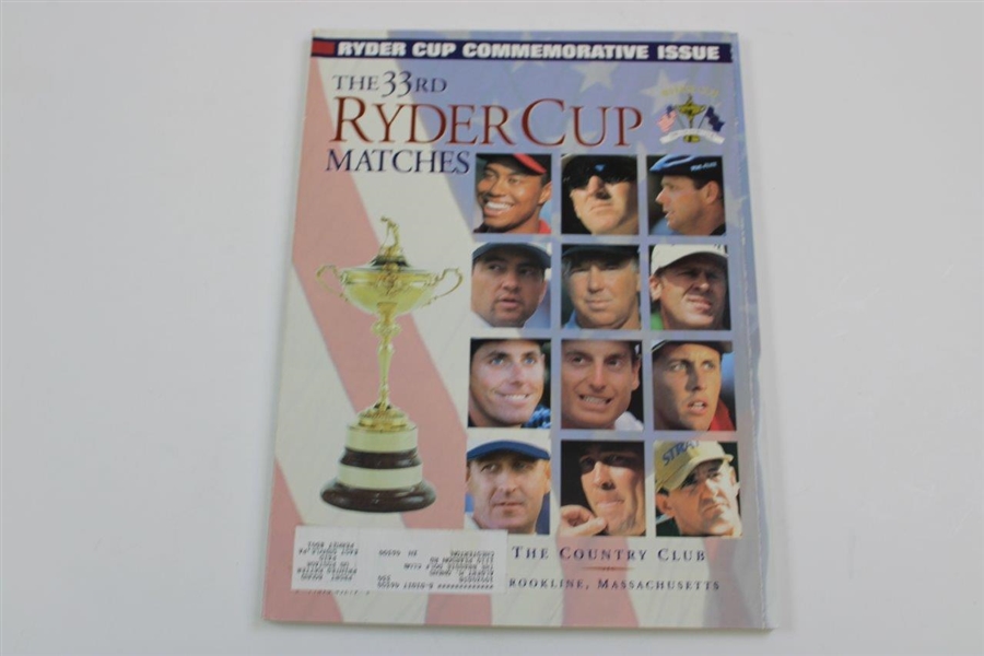 Justin Leonard Signed Ryder Cup Photo & 3 Magazines w/Leonard JSA ALOA