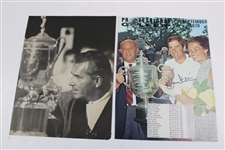 Boros, Love III, Sutton, Player & Six (6) others Signed Magazine Covers JSA ALOA