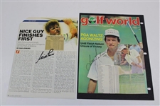 Boros, Love III, Sutton, Player & Six (6) others Signed Magazine Covers JSA ALOA
